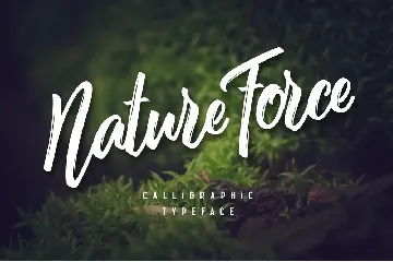 Nature Force font