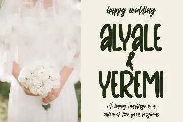 Alyale - Modern Sans Serif font