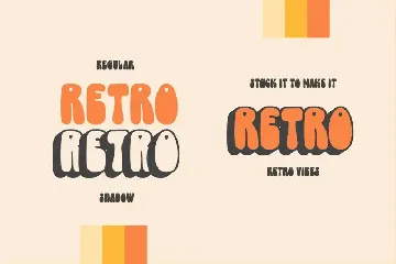 Retro Vibes font