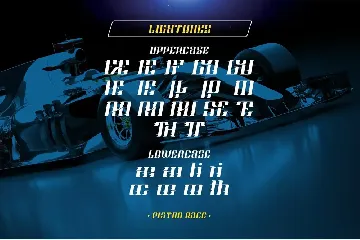 Piston Race font