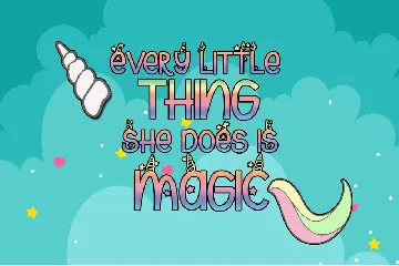 Unicorn Magic - Magical Typeface font