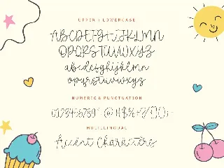 Sweet Cakery Handwriting Font