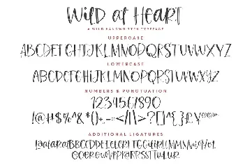 Wild at Heart font