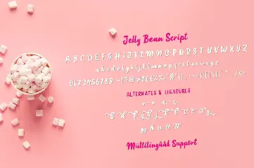 Jellly Bean Script & Sans Fun Font