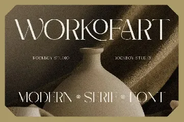 Workofart - Elegant Serif Font