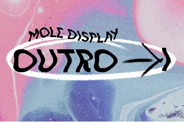 MOLE font