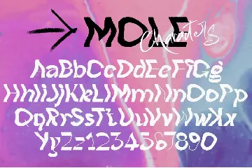 MOLE font