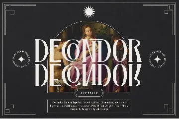 Decondor Typeface font