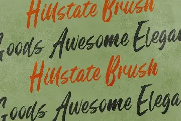 Hillstate font