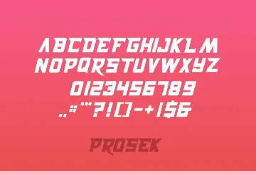 Prosek Font