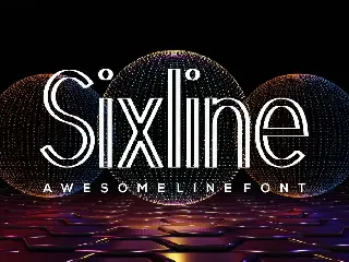 Sixline Fonts