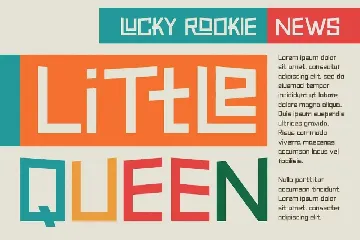 LuckyRookie font