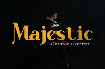 Majestic - Bold Serif Font