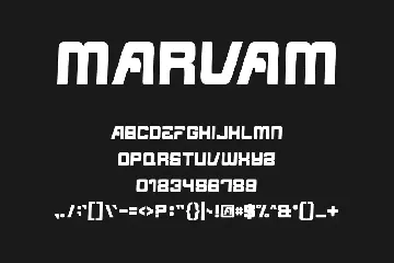 Marvam Fonts