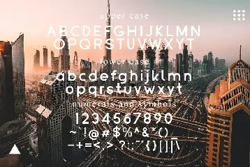 NOAH - Minimalis font