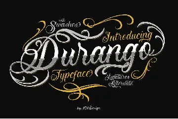 Durango Typeface font