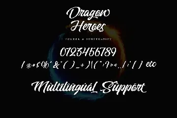 Dragon Heroes font