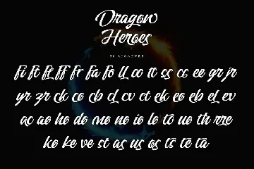 Dragon Heroes font