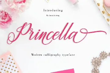 Princella Script font