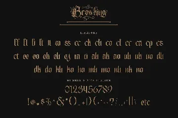 Browking font