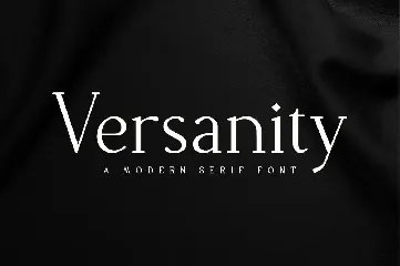 Versanity - Business Font