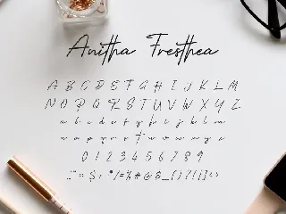 Anitha Fresthea Font