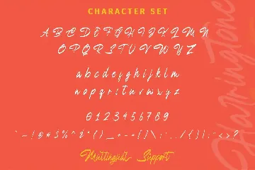 Harringtone Script font