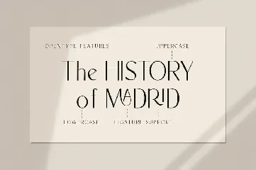 Histories - Business Font