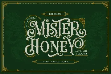 Mister Honey Typeface font