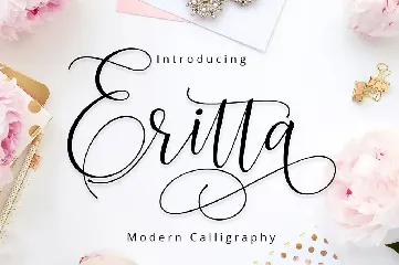 Eritta Script font