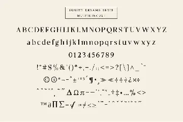 Ignite Dreams font