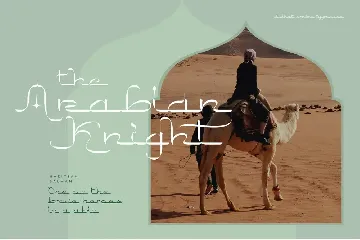 Saihat Arabic Typeface font