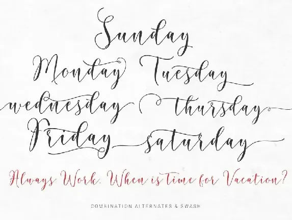 Rosetica Smooth Script - UPDATE font