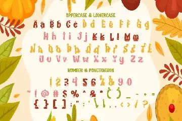 Joyful Turkey - Display Thanksgiving Font