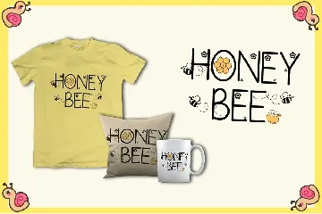 Honey Beezy - Spring Bee Font