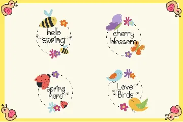 Honey Beezy - Spring Bee Font