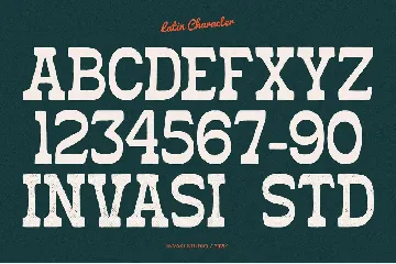 Protagonice - Slab Serif font