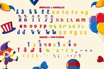 Jester Jumble - Fun Clown Font