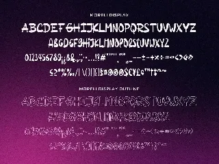 Moreli Display font