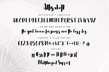 Allisabeth font