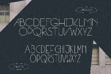 Shoal - Modern Art Deco Font