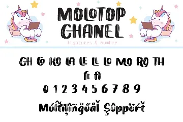 Molotop Chanel font