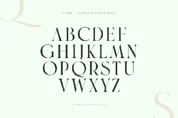 Brand - Lovely Elegant Font