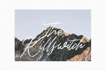 Hinterlands Signature Brush Font