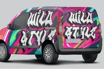 Great Squater - 3d Layered Graffiti Font