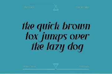 Ettika Goza font