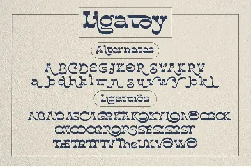 Ligatoy font