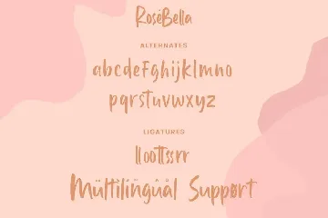 Rosebella Fancy Font