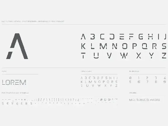 MBF Future Voyage font