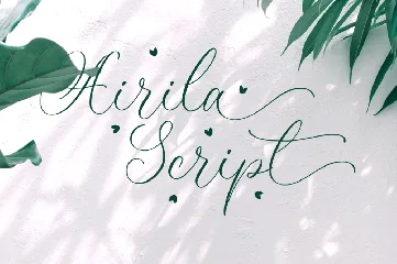 Airila - Calligraphy Font